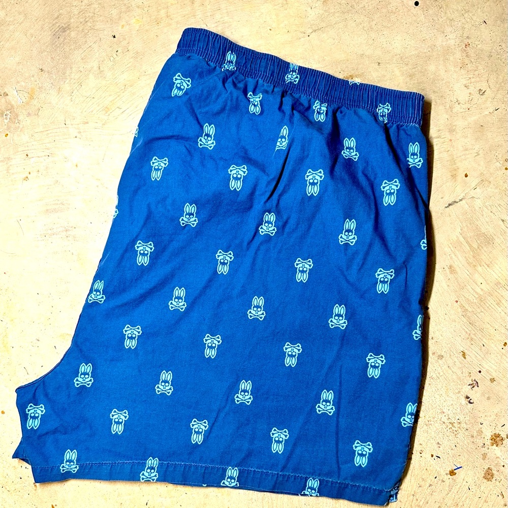PSYCHO BUNNY Boxers BUNNY ALL OVER 3XL BLUE